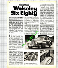 Wolseley six eighty for sale  Shipping to Ireland