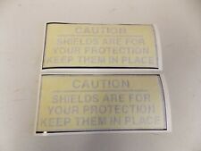 Caution decals shields for sale  Rutherfordton
