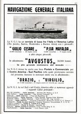 Pubblicita 1927 navigazione usato  Biella