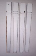 wooden legs white 18 for sale  Ash