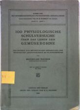 100 physiologische schulversuc gebraucht kaufen  Bubenhm.,-Wallershm.