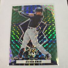 2022 Panini Mosaic Steven Kwan Green Camo Prizm Rookie RC #273 Guardians /99 for sale  Shipping to South Africa