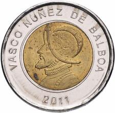 Panamá 1 moneda Balboa | Vasco Núñez de Balboa | 2011 - 2019 segunda mano  Embacar hacia Argentina
