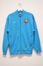 FC BARCELONA Piłka nożna Męska kurtka dresowa Nike Training Zip Niebieska top bluza S, używany na sprzedaż  PL