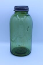Olive Amber BALL PERFECT MASON Half Gallon Fruit Jar, used for sale  Shipping to South Africa