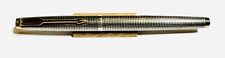 Parker 75 Sterling Silver 14K Gold Nib Fountain Pen 65 NIB PARKER FOUNTAIN, used for sale  Shipping to South Africa