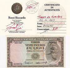 Timor escudos banco usato  Assemini