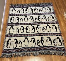 penguin throw blanket for sale  Moriches