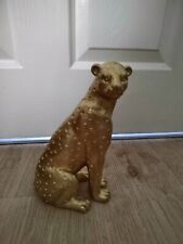 Golden leopard figure for sale  CANNOCK