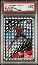Upper Deck Marvel Annual 21-22 Spider-Man Backscatter PSA 8 for sale  Shipping to South Africa