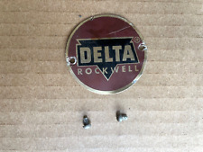 Delta Rockwell 2" Round Name Tag Badge Band Saw Lathe Drill Press Jointer for sale  Cuyahoga Falls