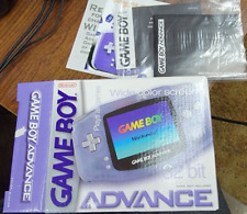 Sistema portátil Game Boy Advance Glacier - Solo caja y manuales, usado segunda mano  Embacar hacia Argentina