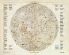 Mondkarte historische karte gebraucht kaufen  GÖ-Weende,-Roringen