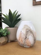 White glass vase for sale  BURY ST. EDMUNDS