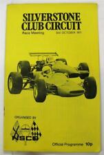 Silverstone oct 1971 for sale  LEICESTER