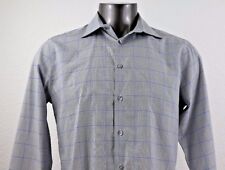 Camisa masculina manga longa Calvin Klein slim fit sem ferro tamanho L 16 34/35, usado comprar usado  Enviando para Brazil