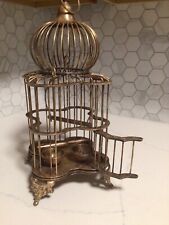 Vtg.brass bird cage for sale  Palmyra