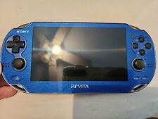 PSP Vita Wi-Fi OLED Console PCH-1000 Sapphire Blue USED Japan Import SD To Vita  for sale  Shipping to South Africa