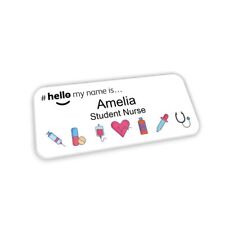 Hello name badge for sale  Shipping to Ireland