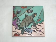 Turtle ceramic tile for sale  LEOMINSTER