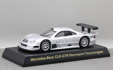 Kyosho 1/64 Mercedes-Benz Collection CLK-GTR Rennsport-Tourenwagen 1997 prata, usado comprar usado  Enviando para Brazil
