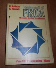 halliday resnick fisica usato  Palermo