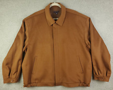 Peter Millar 100% Cashmere Bomber Jacket Lined Blouson Mens Size XL Vicuna Brown for sale  Shipping to South Africa