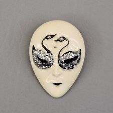 Mask brooch vtg for sale  Germantown