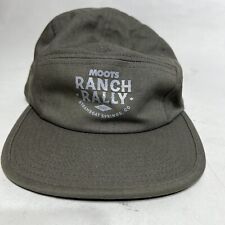 Moots Bicycles Ranch Rally 2022 Steamboat Springs 5 Panel Adjustable Cap Ha for sale  Shipping to South Africa
