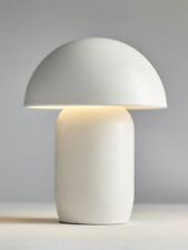 John Lewis Mushroom Rechargeable LED Touch Table Lamp, White RRP £65 for sale  Shipping to South Africa