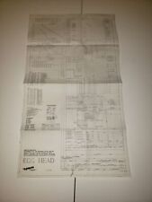 Gottlieb EGG HEAD Pinball Schematic for sale  Shipping to South Africa