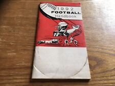 1992 football handbook d'occasion  Expédié en Belgium