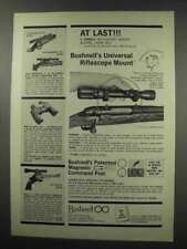 1966 Bushnell Universal Riflescope Mount Ad - At Last! for sale  Shipping to South Africa