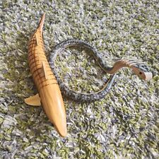 Wooden snake toy for sale  MARCH
