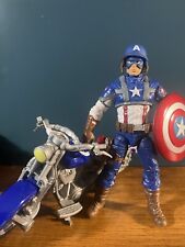 Figura de Marvel Capitán América El Primer Vengador Película Serie 3,75 con Motocicleta segunda mano  Embacar hacia Argentina