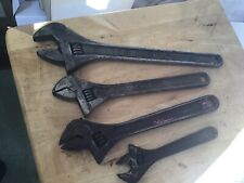 Used, Bacho Adjustable Spanners 1x 8”,2 x 12”,1x 15”. for sale  Shipping to South Africa