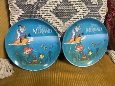 Snack vintage de 8"" de melamina para niños Disney La Sirenita de colección zak segunda mano  Embacar hacia Argentina