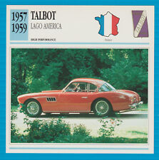 Talbot lago america for sale  NOTTINGHAM