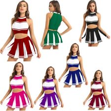 Gebruikt, Uniforme de Pom-Pom Girl Femme Robe de Danse Cheerleading Costume Carnaval Party tweedehands  verschepen naar Netherlands