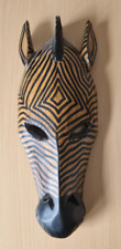 Afrikanische zebra maske gebraucht kaufen  Saarbrücken
