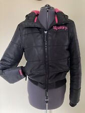 Superdry black puffa for sale  CHICHESTER