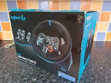 Logitech G29 Driving Force Racing Wheel z pedałami PS4 i PS3 w oryginalnym pudełku na sprzedaż  Wysyłka do Poland