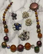 Vintage crafting jewelry for sale  Buckley