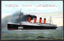 Colour postcard cunard for sale  FAREHAM