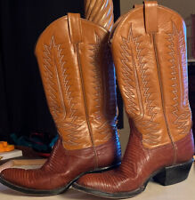  Botas de Vaquero de Cuero Ropa de Texas ORTHO O'Sullivan Ease Neopreno Hombre 8 1/2 D segunda mano  Embacar hacia Argentina