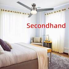 Secondhand 52” Ceiling Fan 3 Color Light 15W LED Light w Remote Control 3Blades  for sale  Ontario