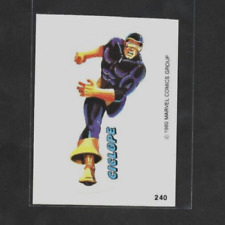1980 Spanish Marvel Superheroes #240 X-Men's CYCLOPS Candy Bar Insert Pegatina segunda mano  Embacar hacia Argentina