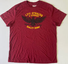 Camiseta Levi's Levis Strauss Levi Strauss qualidade denim original Rivited Rouge comprar usado  Enviando para Brazil