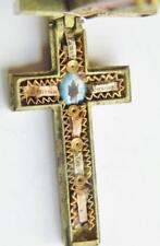 Antique crucifix reliquary for sale  Ireland