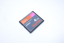 Used, SanDisk Ultra 4GB 30MB/s CF Compact Flash Card for sale  Shipping to South Africa